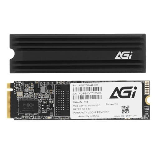 1000 ГБ M.2 NVMe накопитель AGI AI828 [AGI1T0G44AI828]