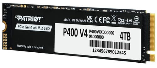 4000 ГБ M.2 NVMe накопитель Patriot P400 V4 [P400VP4TBM28H] thumb 5