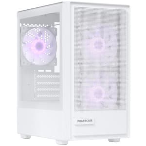 Корпус PowerCase Mistral SM02 ARGB [CMMSM02W-A3] белый thumb 2