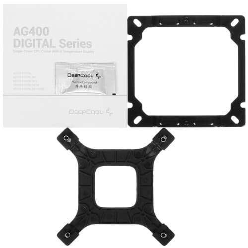 Кулер для процессора DEEPCOOL AG400 DIGITAL BK [R-AG400-BKNDMN-G-2] черный thumb 9