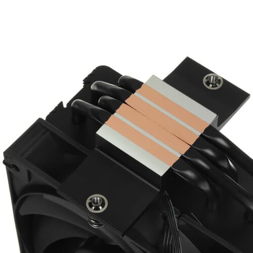 Кулер для процессора DEEPCOOL AG400 DIGITAL BK [R-AG400-BKNDMN-G-2] черный thumb 8
