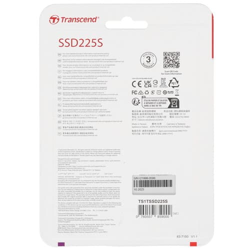 1024 ГБ 2.5" SATA накопитель Transcend 225S [TS1TSSD225S] thumb 2