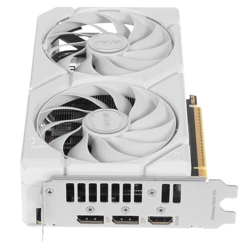 Видеокарта ASUS AMD Radeon RX 9060 XT DUAL White Edition [DUAL-RX9060XT-16G-WHITE] thumb 3