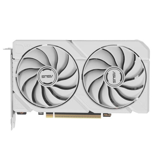 Видеокарта ASUS AMD Radeon RX 9060 XT DUAL White Edition [DUAL-RX9060XT-16G-WHITE]