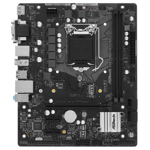 Материнская плата ASRock H470M-HDV/M.2