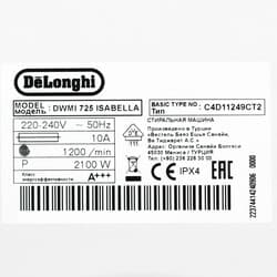 Встраиваемая стиральная машина Delonghi DWMI 725 ISABELLA thumb 9