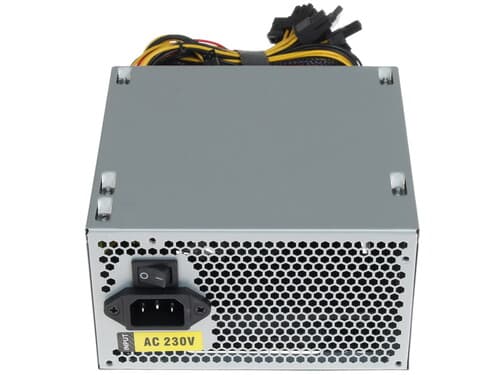 Блок питания POWERMAN 500W [PM-500 80plus] серый thumb 5