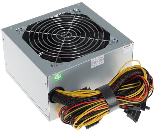 Блок питания POWERMAN 500W [PM-500 80plus] серый