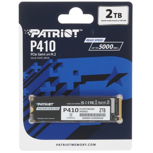 2000 ГБ M.2 NVMe накопитель Patriot P410 [P410P2TBM28H]