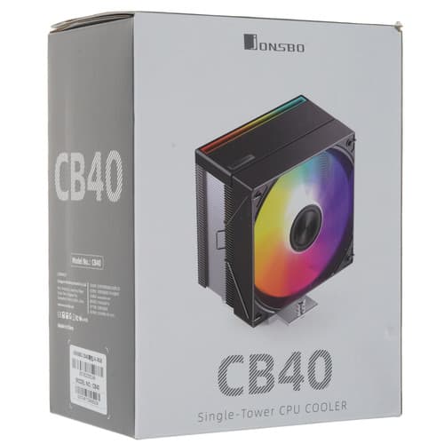 Кулер для процессора JONSBO CB40 [CB40Black] черный thumb 11
