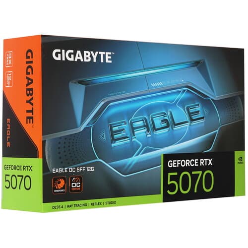 Видеокарта GIGABYTE GeForce RTX 5070 EAGLE OC SFF [GV-N5070EAGLE OC-12GD] thumb 12
