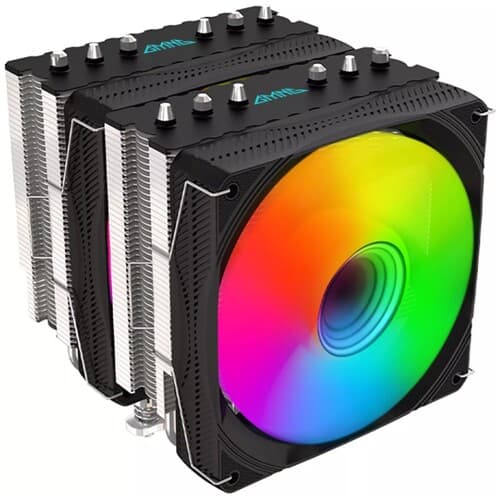 Кулер для процессора GMNG GG-CPC250-ARGB1 [GG-CPC250-ARGB1-BK] черный
