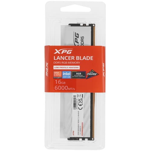 Оперативная память ADATA LANCER BLADE RGB [AX5U6000C4816G-SLABRWH] 16 ГБ thumb 3