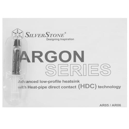 Кулер для процессора SilverStone Argon AR06 [G530AR06S410020] белый thumb 7