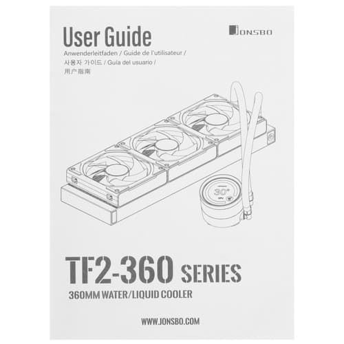 Комплект для сборки СЖО JONSBO TF2-360SC(WN)  белая thumb 8