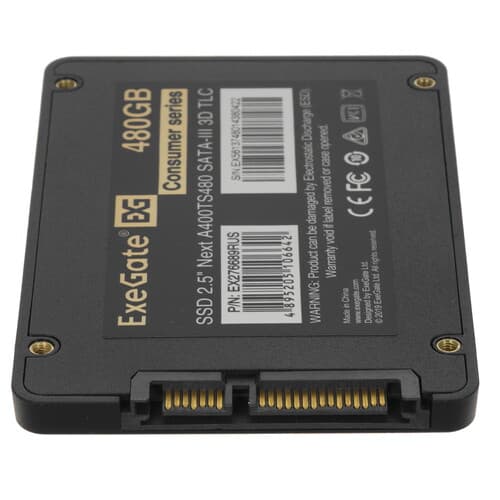 480 ГБ 2.5" SATA накопитель ExeGate Next A400TS480 [EX276689RUS] thumb 3