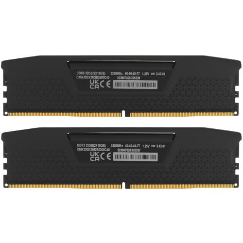 Оперативная память Corsair Vengeance [CMK32GX5M2B5200C40] 32 ГБ thumb 2