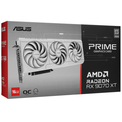 Видеокарта ASUS AMD Radeon 9070 XT PRIME White OC Edition [PRIME-RX9070XT-O16G-WHITE] thumb 10