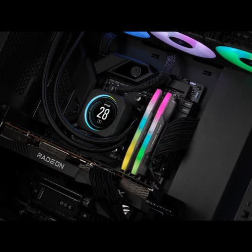 Оперативная память Corsair Vengeance RGB [CMH32GX5M2B5200Z40K] 32 ГБ thumb 8