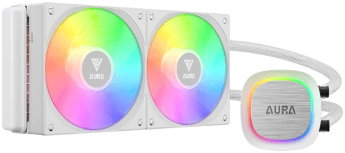 GAMDIAS Система охлаждения GAMDIAS AURA GL240 V2 белая