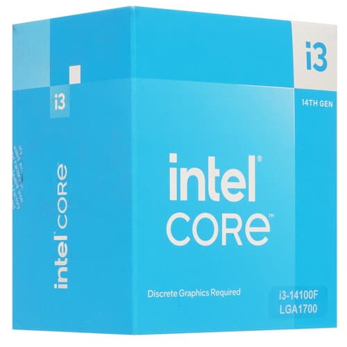 Процессор Intel Core i3-14100F BOX