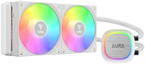 GAMDIAS Система охлаждения GAMDIAS AURA GL240 V2 белая